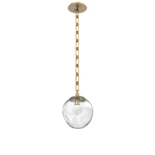 Hammerton LNB0066-01-GB-ZC-CH3-L1 - Aster Round Single Pendant with Chain (LED)