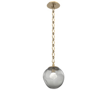 Hammerton LNB0066-01-GB-ZS-CH1-L3 - Aster Round Single Pendant with Chain (LED)