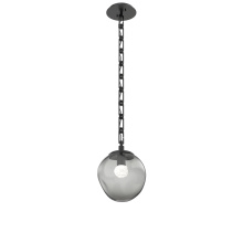 Hammerton LNB0066-01-MB-FS-CH3-L1 - Aster Round Single Pendant with Chain (LED)
