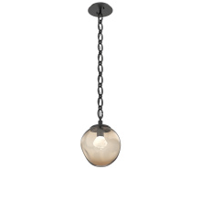 Hammerton LNB0066-01-MB-ZB-CH2-L3 - Aster Round Single Pendant with Chain (LED)