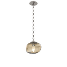 Hammerton LNB0068-01-BS-GB-CH1-L1 - Nova Round Single Pendant with Chain (LED)