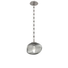Hammerton LNB0068-01-BS-GS-CH3-L3 - Nova Round Single Pendant with Chain (LED)