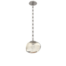 Hammerton LNB0068-01-BS-ZA-CH3-L1 - Nova Round Single Pendant with Chain (LED)