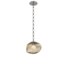 Hammerton LNB0068-01-BS-ZB-CH1-L1 - Nova Round Single Pendant with Chain (LED)
