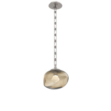 Hammerton LNB0068-01-BS-ZB-CH3-L3 - Nova Round Single Pendant with Chain (LED)