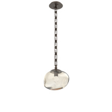 Hammerton LNB0068-01-FB-FA-CH3-L1 - Nova Round Single Pendant with Chain (LED)