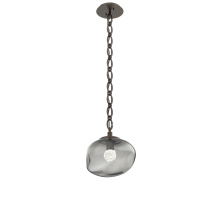 Hammerton LNB0068-01-FB-FS-CH2-L3 - Nova Round Single Pendant with Chain (LED)