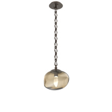 Hammerton LNB0068-01-FB-GB-CH1-L1 - Nova Round Single Pendant with Chain (LED)