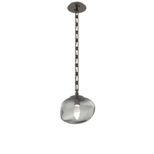 Hammerton LNB0068-01-FB-GS-CH3-L3 - Nova Round Single Pendant with Chain (LED)