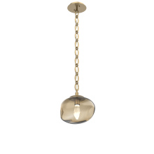 Hammerton LNB0068-01-GB-GB-CH2-L1 - Nova Round Single Pendant with Chain (LED)
