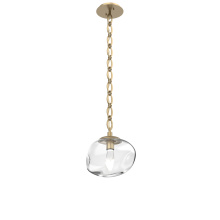 Hammerton LNB0068-01-GB-GC-CH2-L1 - Nova Round Single Pendant with Chain (LED)