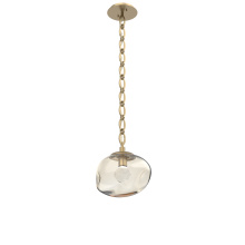 Hammerton LNB0068-01-GB-ZA-CH2-L3 - Nova Round Single Pendant with Chain (LED)