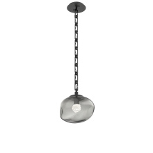 Hammerton LNB0068-01-MB-FS-CH3-L3 - Nova Round Single Pendant with Chain (LED)