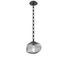 Hammerton LNB0068-01-MB-GS-CH3-L3 - Nova Round Single Pendant with Chain (LED)