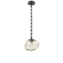 Hammerton LNB0068-01-MB-ZA-CH3-L1 - Nova Round Single Pendant with Chain (LED)