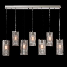 Hammerton PLB0019-07-BS-0-C01-E2 - Uptown Mesh Linear 7pc Multi-Pendant