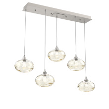 Hammerton PLB0036-05-BS-OA-C01-E2 - Coppa Linear 5pc Multi-Pendant