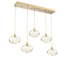 Hammerton PLB0036-05-GB-OA-C01-E2 - Coppa Linear 5pc Multi-Pendant