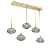 Hammerton PLB0036-05-GB-OS-C01-E2 - Coppa Linear 5pc Multi-Pendant