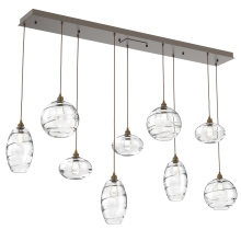 Hammerton PLB0048-09-FB-OC-C01-E2 - Misto Linear 9pc Multi-Pendant