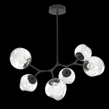 Hammerton PLB0086-BA-MB-ZC-001-L3 - Luna 6pc Branch-Matte Black-Zircon Inner