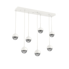 Hammerton PLB0093-07-WI-S-C01-L1-MS - Cabochon Linear 7pc Multi-Pendant