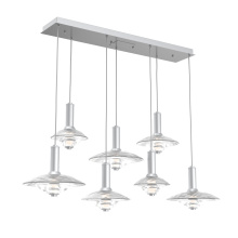 Hammerton PLB0098-07-CS-CG-C01-L3 - Cirrus Linear 7pc Multi-Pendant