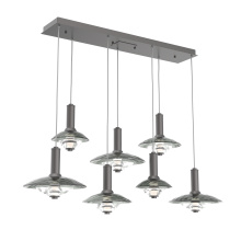 Hammerton PLB0098-07-GP-SG-C01-L3 - Cirrus Linear 7pc Multi-Pendant