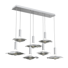 Hammerton PLB0099-07-CS-00-C01-L3-SG - Cumulus Linear 7pc Multi-Pendant