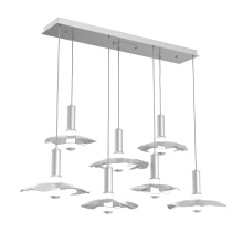 Hammerton PLB0099-07-CS-00-C01-L3-WI - Cumulus Linear 7pc Multi-Pendant