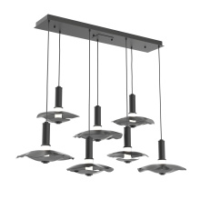 Hammerton PLB0099-07-MB-00-C01-L3-MI - Cumulus Linear 7pc Multi-Pendant