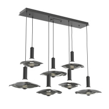 Hammerton PLB0099-07-MB-00-C01-L3-SG - Cumulus Linear 7pc Multi-Pendant
