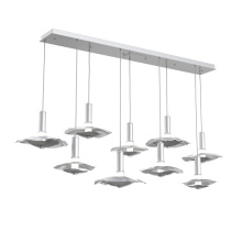 Hammerton PLB0099-09-CS-00-C01-L3-BI - Cumulus Linear 9pc Multi-Pendant
