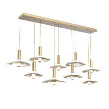 Hammerton PLB0099-09-GB-00-C01-L3-WI - Cumulus Linear 9pc Multi-Pendant