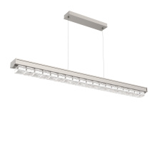 Hammerton PLB0100-60-BS-TW-CA1-L3-000 - Tessera 60-Inch Linear Chandelier