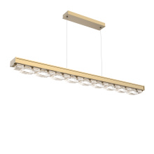Hammerton PLB0100-60-GB-TE-CA1-L1-000 - Tessera 60-Inch Linear Chandelier