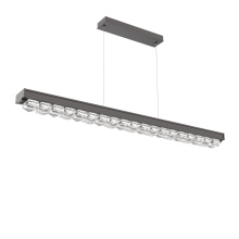 Hammerton PLB0100-60-GP-TF-CA1-L1-000 - Tessera 60-Inch Linear Chandelier