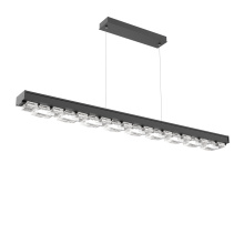 Hammerton PLB0100-60-MB-TE-CA1-L3-000 - Tessera 60-Inch Linear Chandelier
