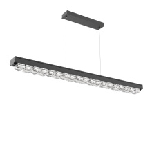 Hammerton PLB0100-60-MB-TF-CA1-L1-000 - Tessera 60-Inch Linear Chandelier