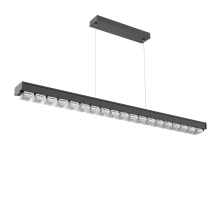 Hammerton PLB0100-60-MB-TP-CA1-L1-000 - Tessera 60-Inch Linear Chandelier