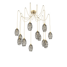 Hammerton SCB0035-12-GB-OS-C01-E2 - Ellisse Round 12pc Swag Multi-Pendant