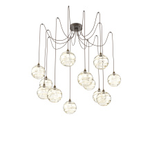 Hammerton SCB0047-12-FB-OA-C01-E2 - Terra Round 12pc Swag Multi-Pendant