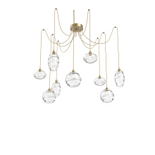 Hammerton SCB0048-09-GB-OC-C01-E2 - Misto Round 9pc Swag Multi-Pendant