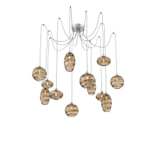 Hammerton SCB0048-12-BS-OB-C01-E2 - Misto Round 12pc Swag Multi-Pendant