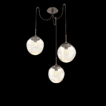 Hammerton SCB0062-03-BB-A-C01-E2 - Aster Round 3pc Swag Multi-Pendant (Bulb)