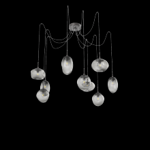 Hammerton SCB0065-09-GP-S-C01-E2 - Cosmos Round 9pc Swag Multi-Pendant (Bulb)