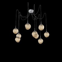 Hammerton SCB0066-09-CS-FB-C01-L3 - Aster Round 9pc Swag Multi-Pendant (LED)