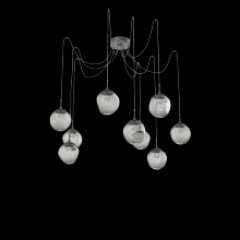 Hammerton SCB0066-09-GP-FS-C01-L1 - Aster Round 9pc Swag Multi-Pendant (LED)