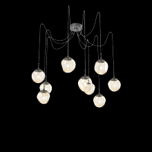 Hammerton SCB0066-09-GP-GA-C01-L1 - Aster Round 9pc Swag Multi-Pendant (LED)
