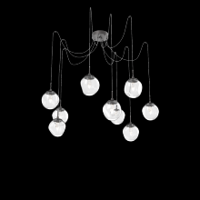 Hammerton SCB0066-09-GP-GC-C01-L3 - Aster Round 9pc Swag Multi-Pendant (LED)
